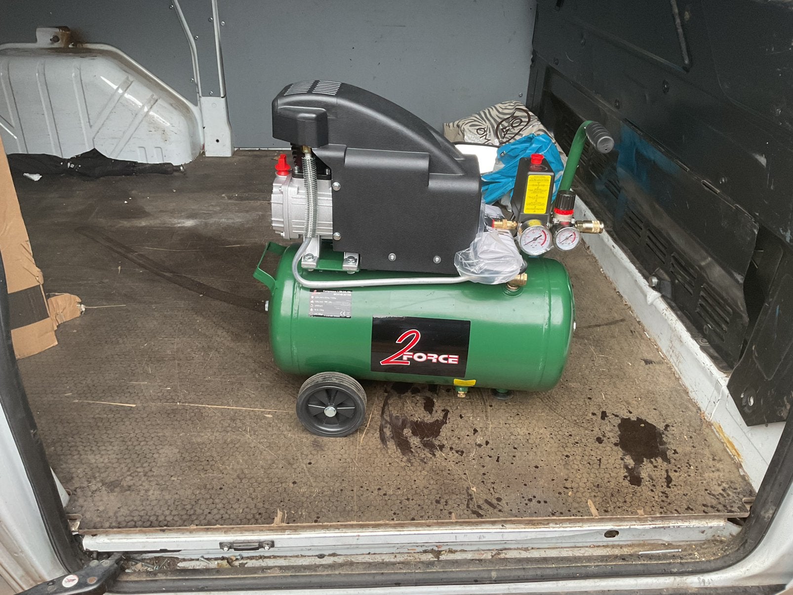 Compressor 24 liter nieuw, Ophalen, Nieuw, Minder dan 200 liter/min, Minder dan 25 liter