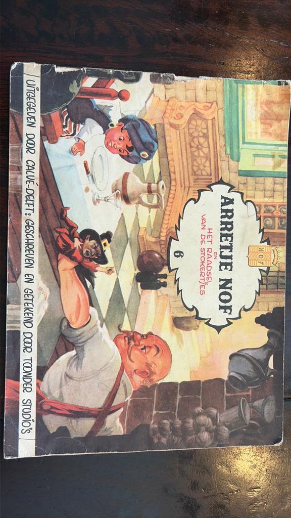 Arretje nof en het raadsel van de stokertjes, Eén stripboek, Ophalen of Verzenden, Gelezen