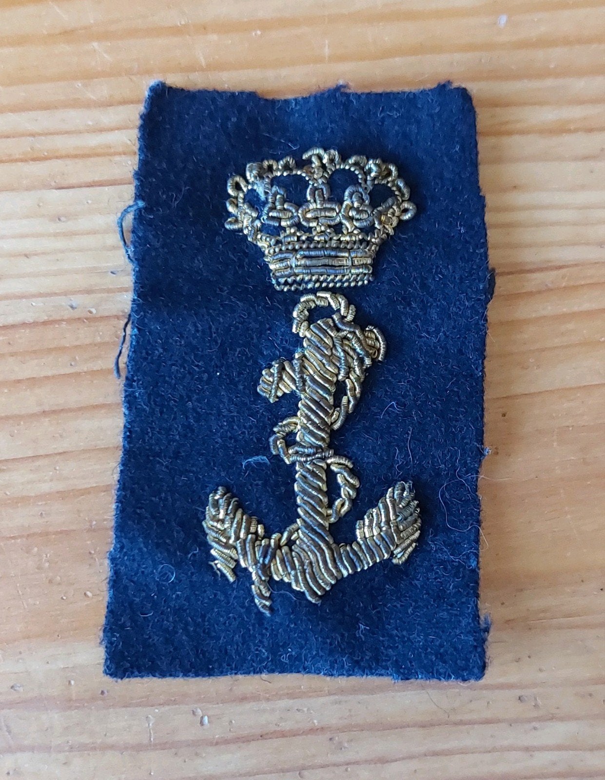 Marine embleem Bijzondere diensten, Ophalen of Verzenden, Marine, Nederland, Embleem of Badge