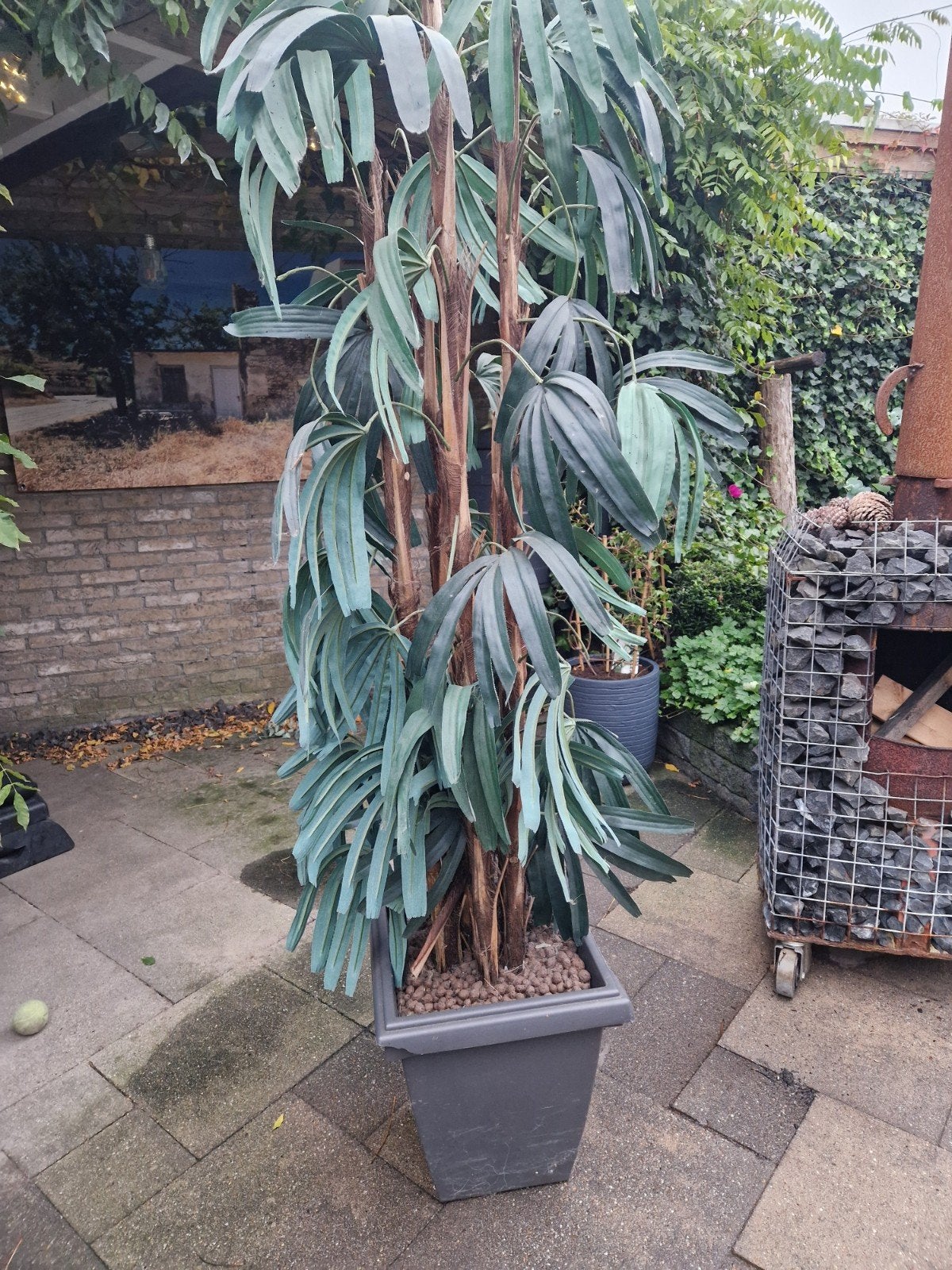 Grote kunstplant in pot - Ideaal voor binnen en buiten, Ophalen, Groen, Met pot of vaas, Kunstplant