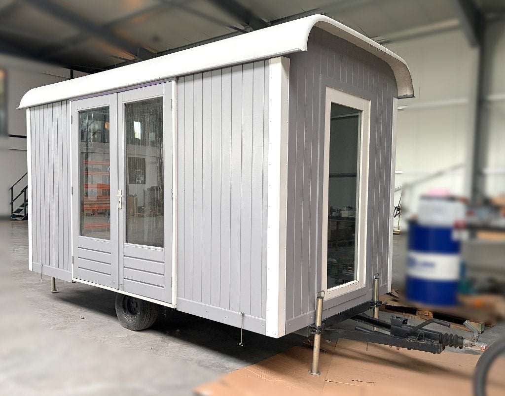 Schaftwagen / Tiny House – Kantoor, Atelier  Gastenverblijf, Ophalen, Gebruikt