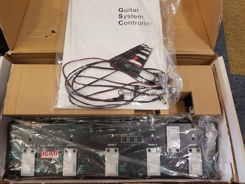GLAB GSC-1Guitar System controller NIEUW Gratis Verzending, Delay of Echo, Ophalen of Verzenden, Zo goed als nieuw, Guitar system