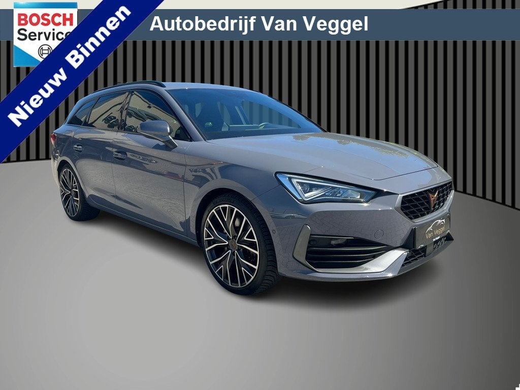 CUPRA Leon Sportstourer 1.4 e-Hybrid VZ Performance 245 PK n, 77 km/l, Gebruikt, Zwart, 4 cilinders