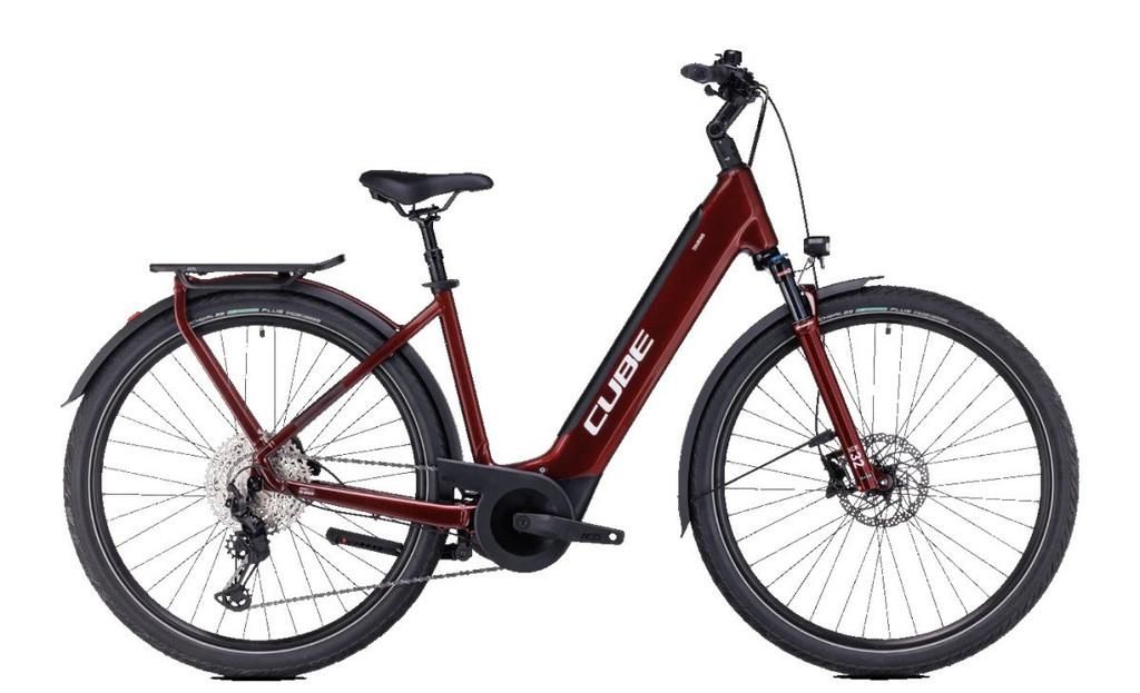 CUBE TOURING HYBRID EXC 625 RED/WHITE Lageinstap Red/white E, -, - 0
-, NL, Nieuw, -