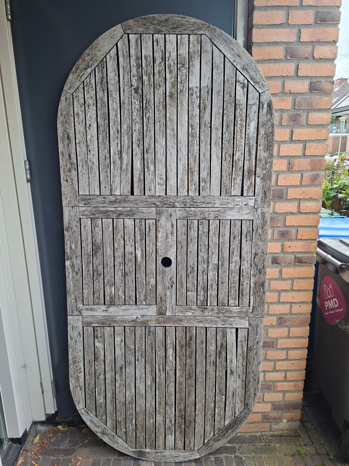 Buiten eettafel uitschuifbaar - gratis afhalen, Ophalen, Gebruikt