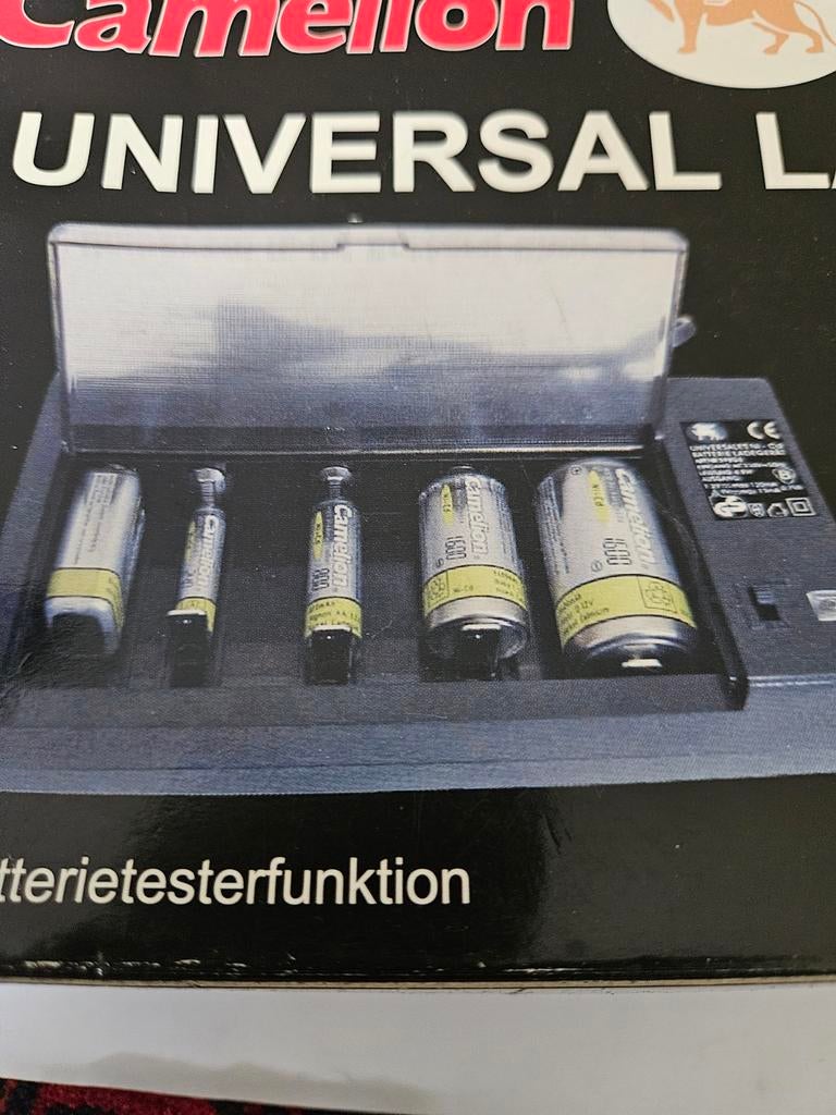 Camelion Universele Batterijlader met Testerfunctie, Ophalen, Nieuw