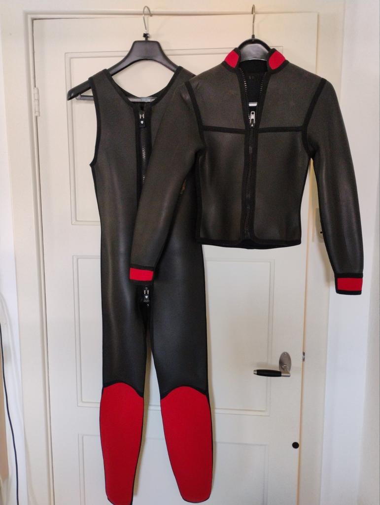 Surfpak neopreen XS, Wetsuit, Verzenden, Happy Surf, Zo goed als nieuw