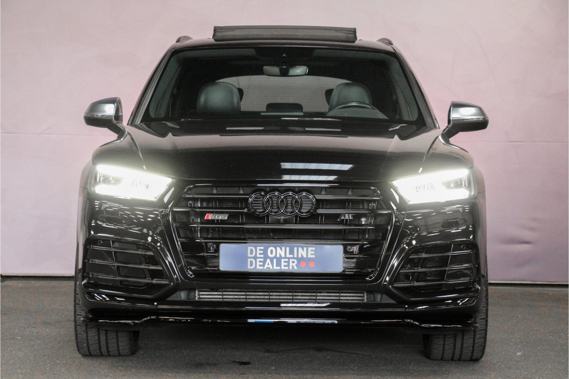 Audi SQ5 3.0 TFSI 400PK ABT QUATTRO |21inch|RSzetels|Pano|Tr, Auto's, Automaat, Euro 6, 2995 cc, Zwart