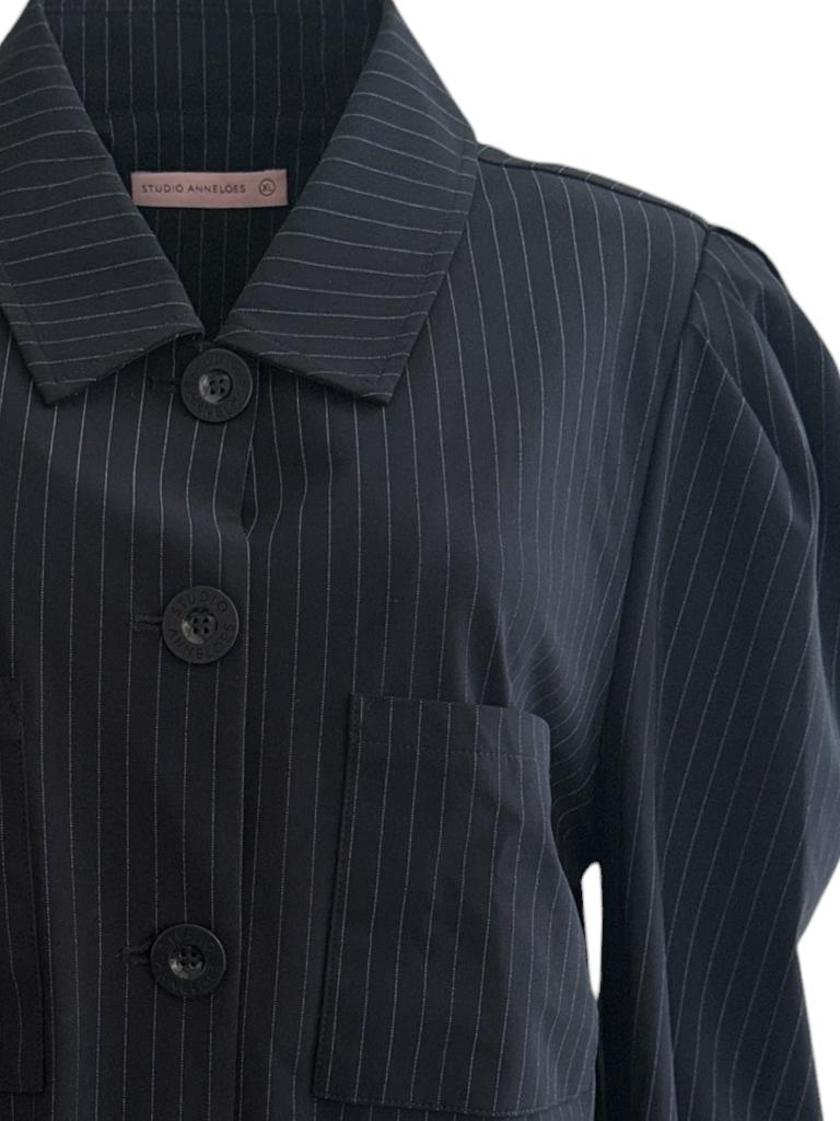 Studio Anneloes vest XL, Maat 46/48 (XL) of groter, Zo goed als nieuw, Verzenden, Blauw