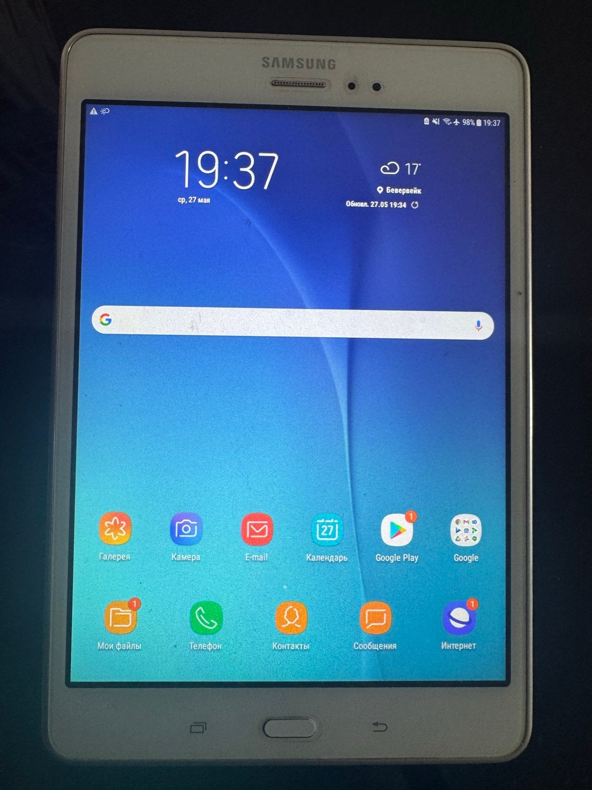 Samsung Galaxy Tab A 8.0 SM-T355 16GB Wit, Gebruikt, 8 inch, Gps, Ophalen of Verzenden