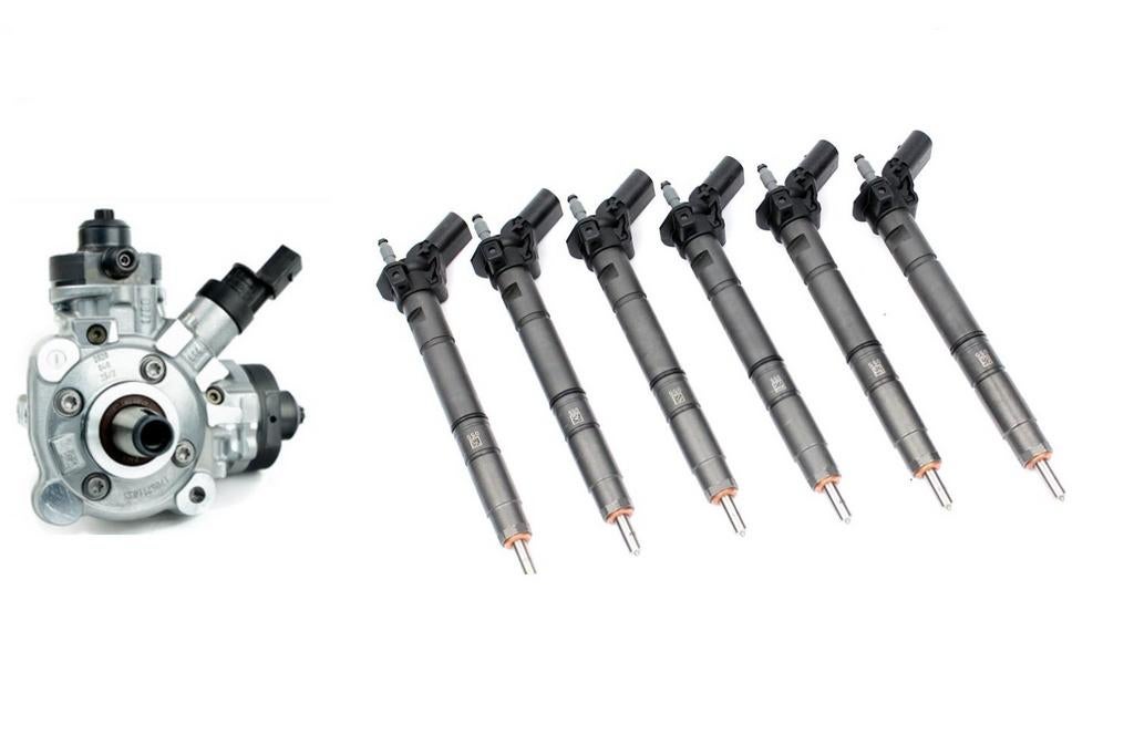 BMW 550d F10 Verstuivers en Hogedrukpomp 50D N57D30C, Ophalen of Verzenden, Gebruikt, BMW