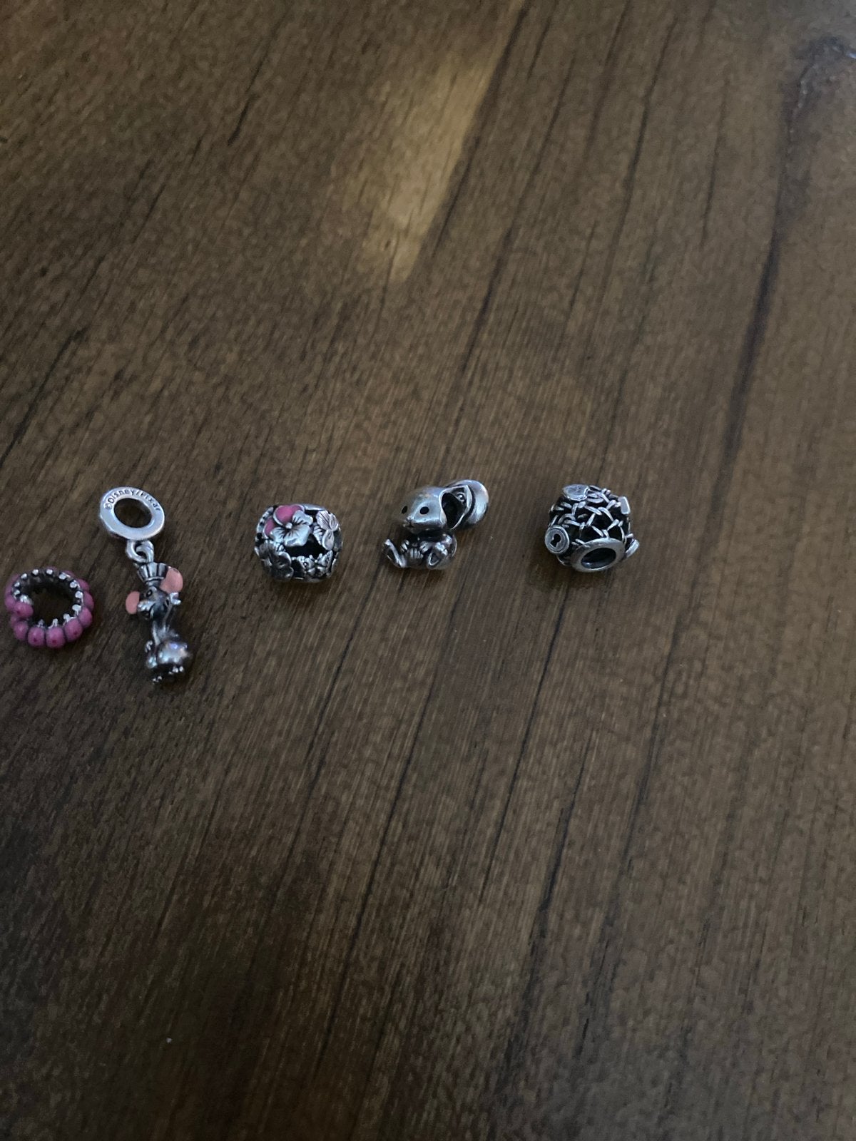 Diverse bedels, zilver en emaille pandora, Sieraden, Tassen en Uiterlijk, Bedels, Overige merken, Gebruikt, Ophalen of Verzenden