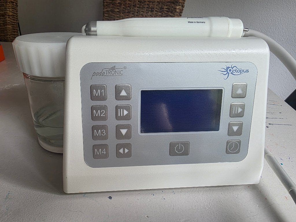 Podotronic Octopus spray - Pedicure motor, Ophalen, Zo goed als nieuw
