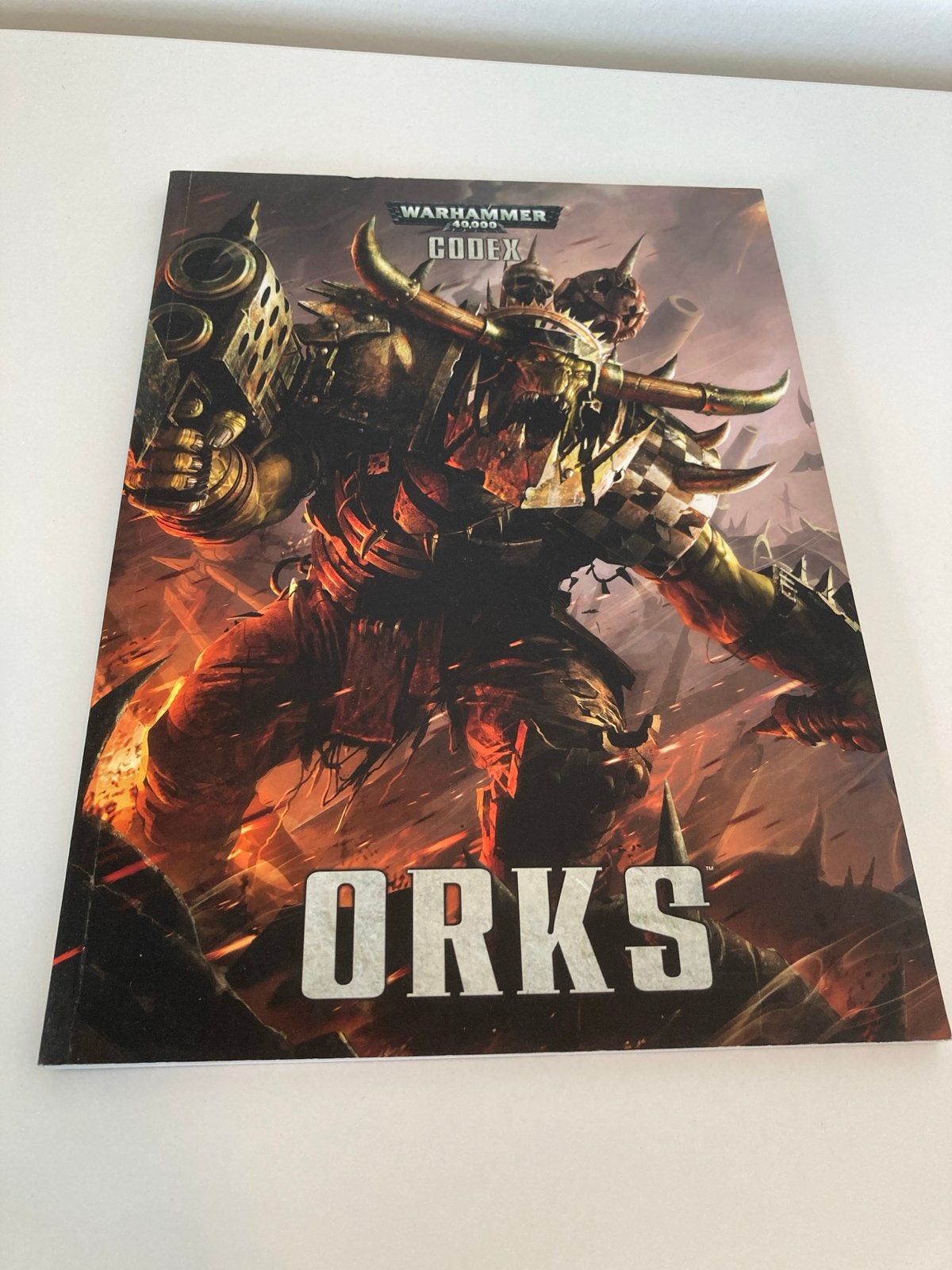 Warhammer 40.000 Codex Orks - Wargaming Boek, Ophalen of Verzenden, Zo goed als nieuw, Warhammer 40000, Boek of Catalogus