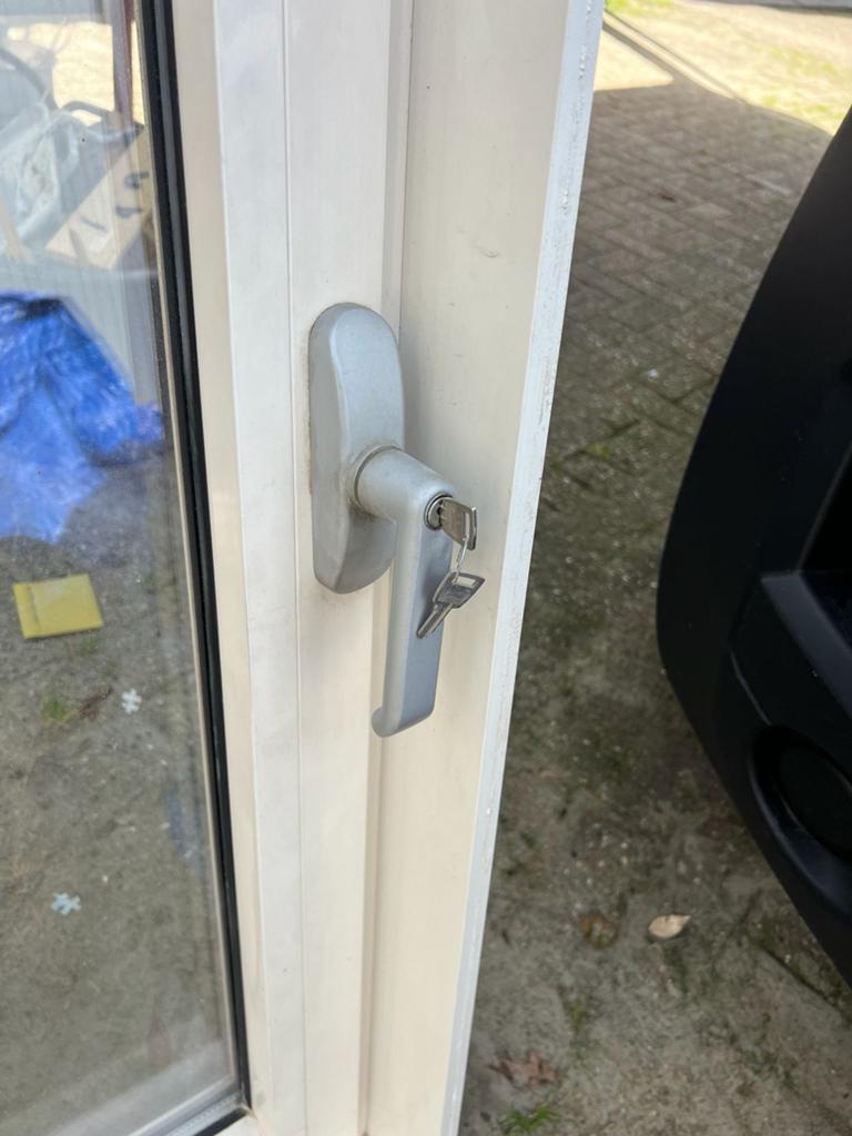 Gebruikt Gevelraam met Dubbelglas en Ventilatiestrip, Ophalen, Gevelraam of Ruit, Gebruikt, Minder dan 80 cm