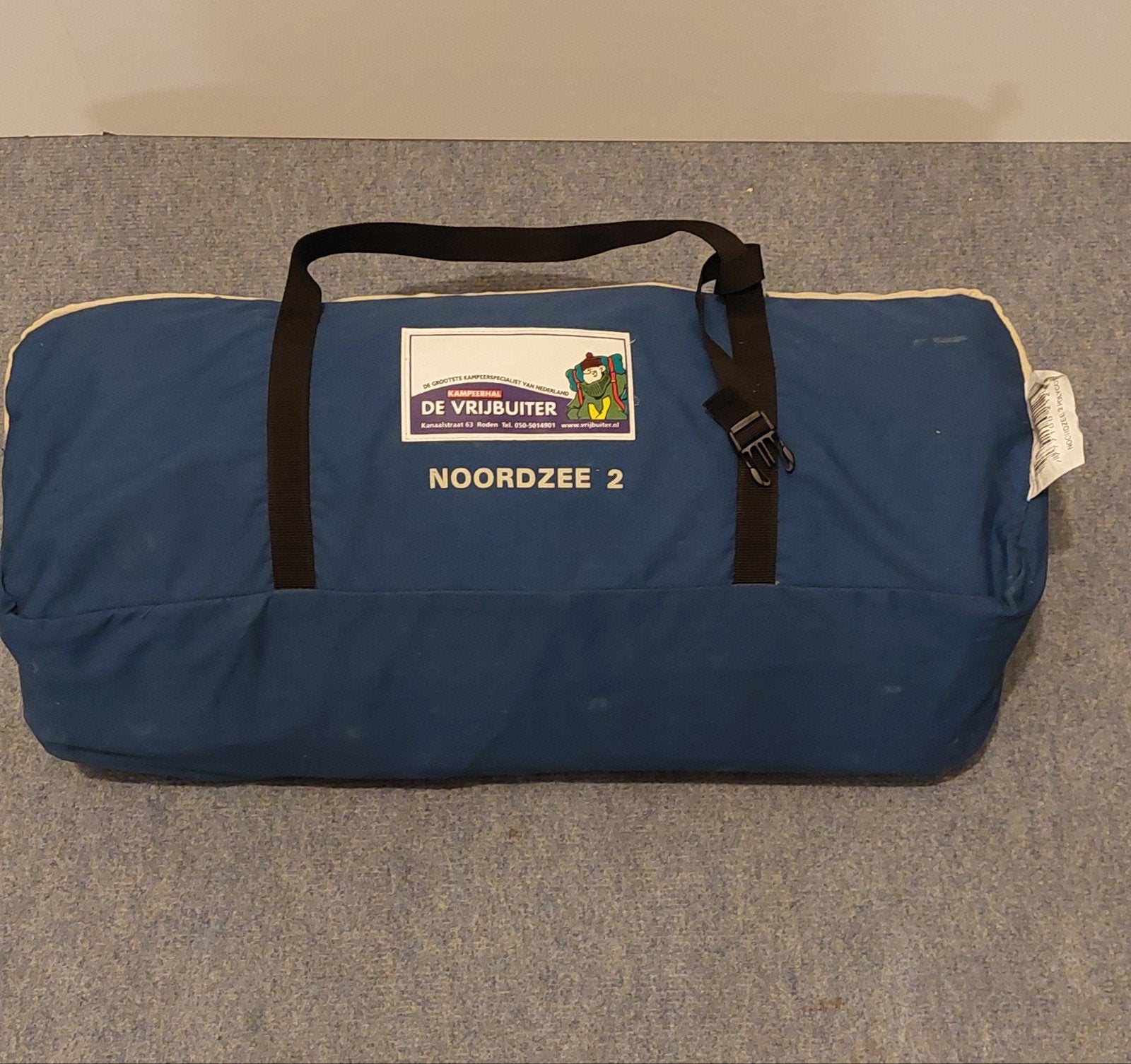 De Vrijbuiter Noordzee 2 tent in draagtas, Ophalen