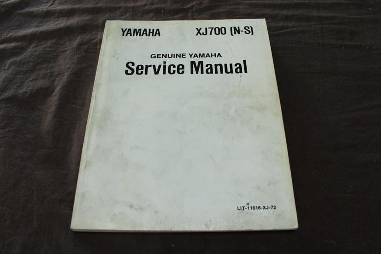 Yamaha XJ700 N-S 1984 1985 motorcycle service manual XJ 700, Motoren, Ophalen of Verzenden, Yamaha