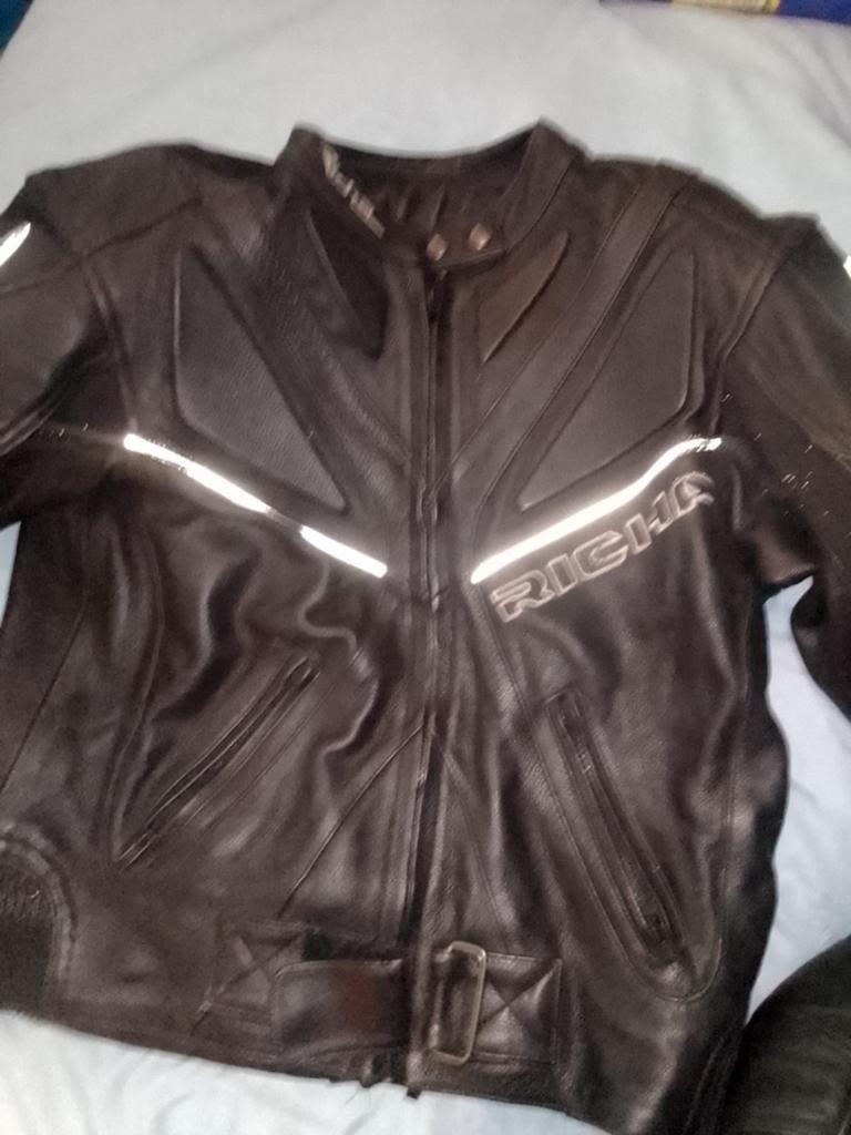 Dames motorpak Richa kevlar set. Maat 42 zwart broek en jas, Combipak, Ophalen of Verzenden, Nieuw zonder kaartje, Richa