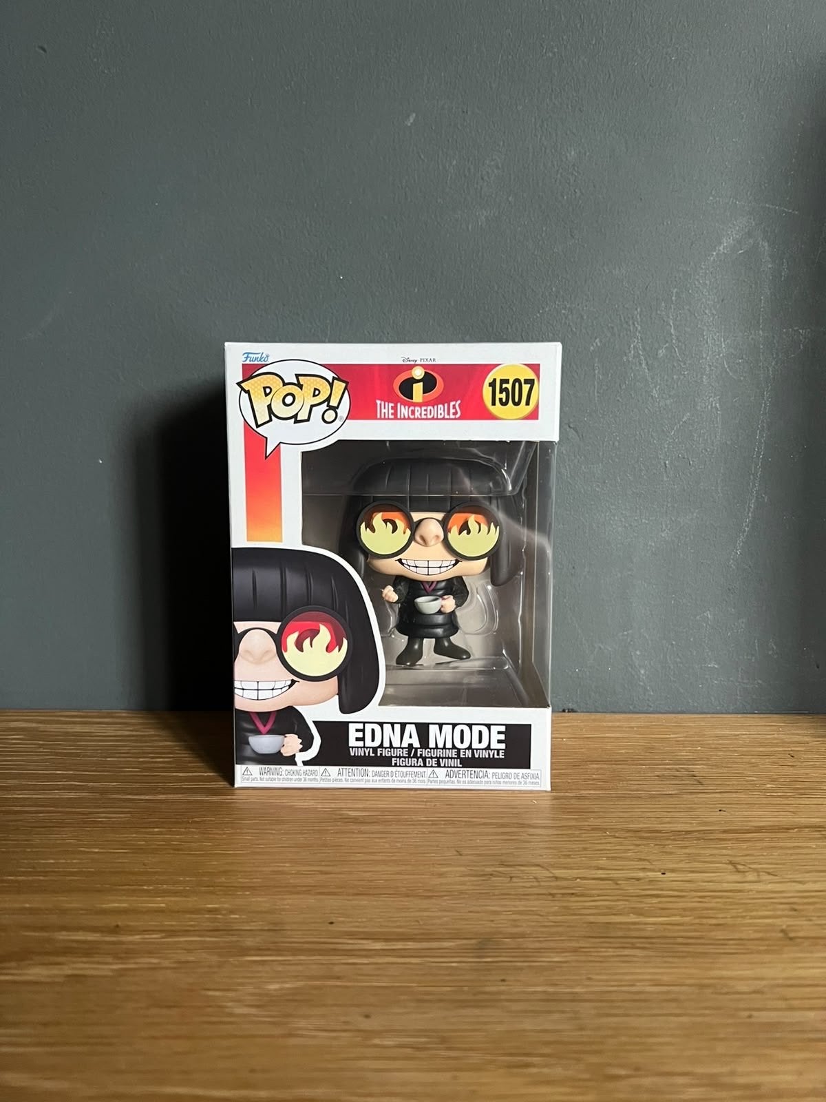 Funko Pop! The Incredibles Edna Mode 1507, Ophalen of Verzenden, Nieuw, Jongen of Meisje