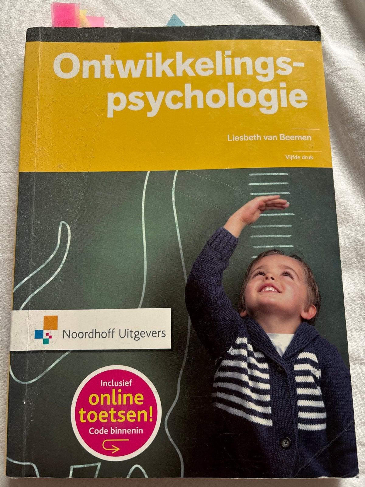 Ontwikkelingspsychologie - Liesbeth van Beemen (5e druk), Ophalen of Verzenden, Gamma, Gelezen, HBO