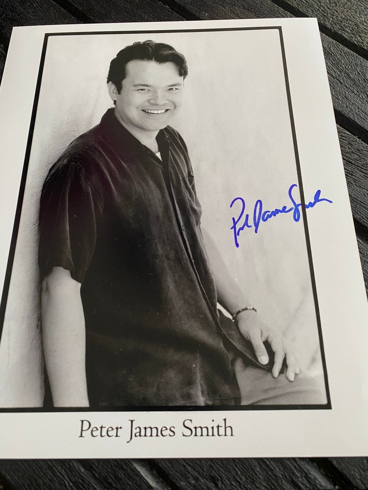 Filmster handtekening pj smith, Ophalen of Verzenden, Zo goed als nieuw, Foto of Kaart