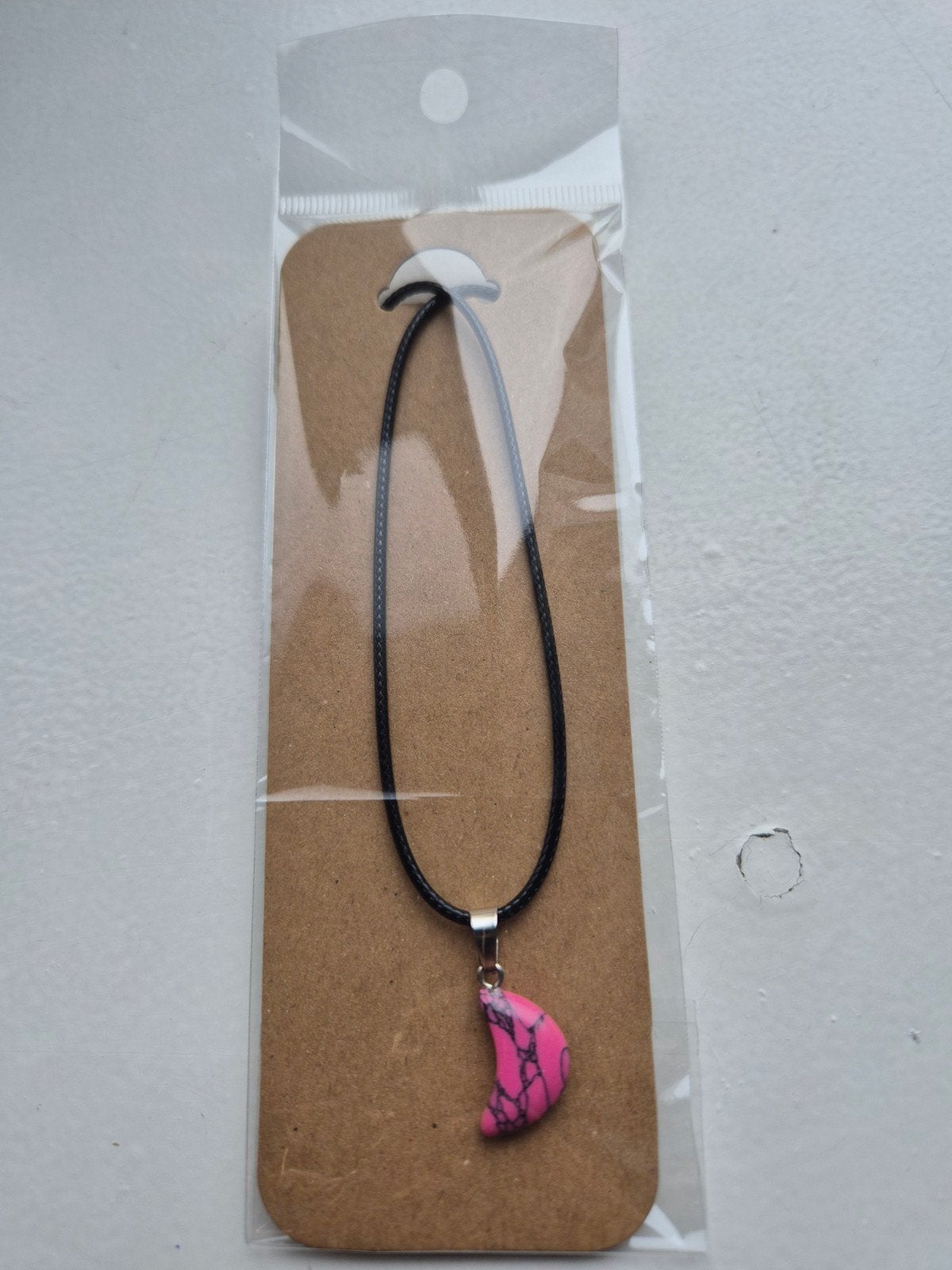 Roze Maan Ketting - Nieuw in Verpakking!, Ophalen of Verzenden