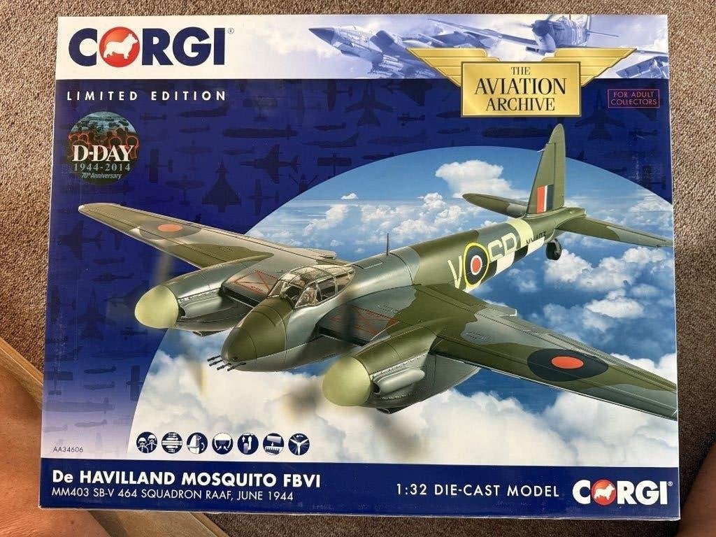 model vliegtuig, Overige merken, Ophalen of Verzenden, Zo goed als nieuw, Groter dan 1:72