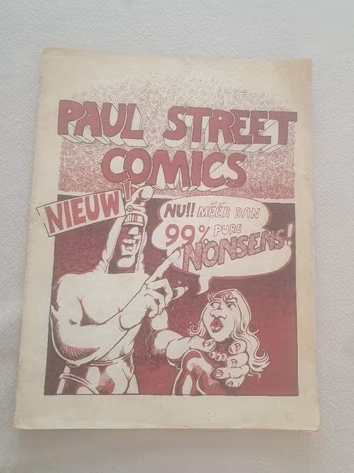 strip Paul street Comics 1973 Hendrik J. Vos Sjoer Arnhem, Boeken, Eén stripboek, Ophalen, Gelezen