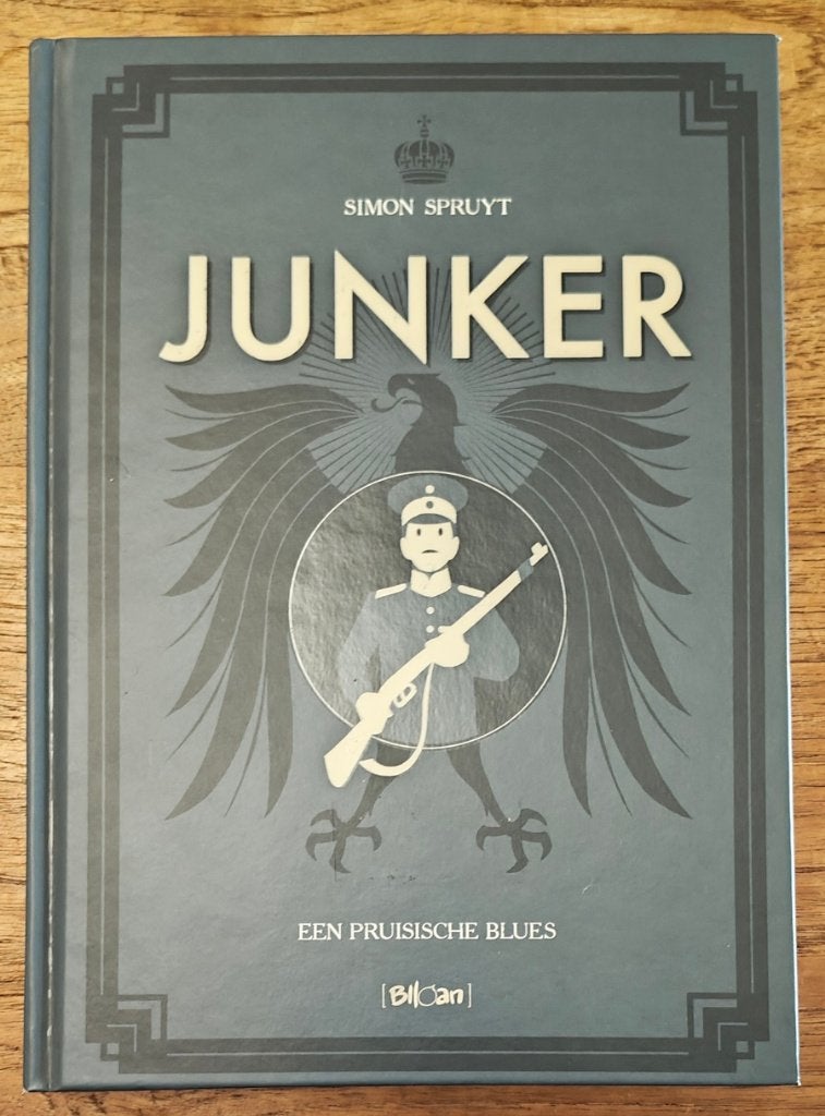 Junker - Een Pruisische blues (Simon Spruyt) HC, Eén stripboek, Ophalen of Verzenden, Zo goed als nieuw