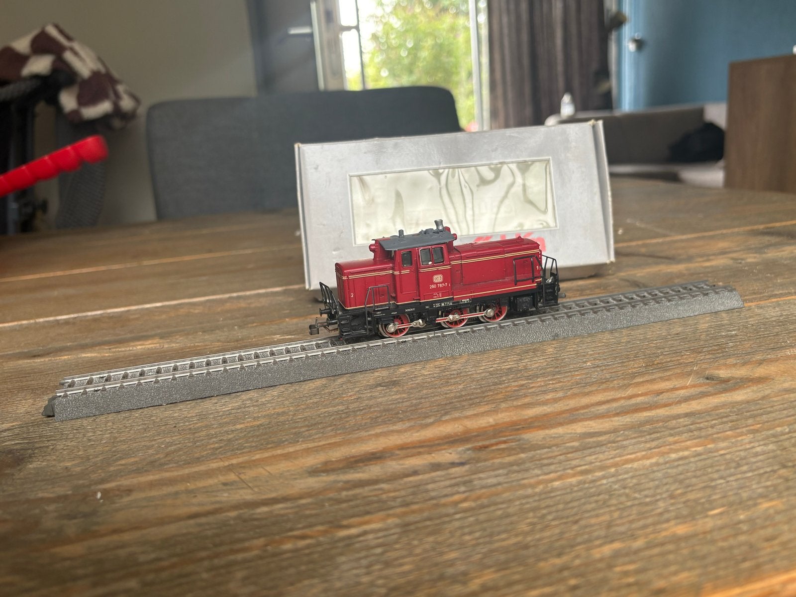 Märklin H0 3665 Diesellocomotief BR 260 787-7 DB Digitaal, Wisselstroom, Gebruikt, Locomotief, Ophalen of Verzenden