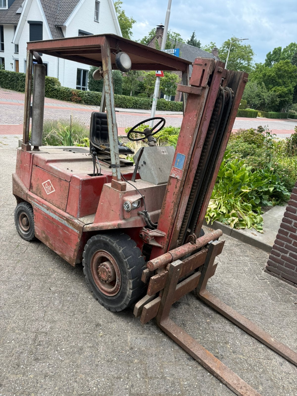 O&k heftruck diesel, Ophalen, Diesel, Heftruck