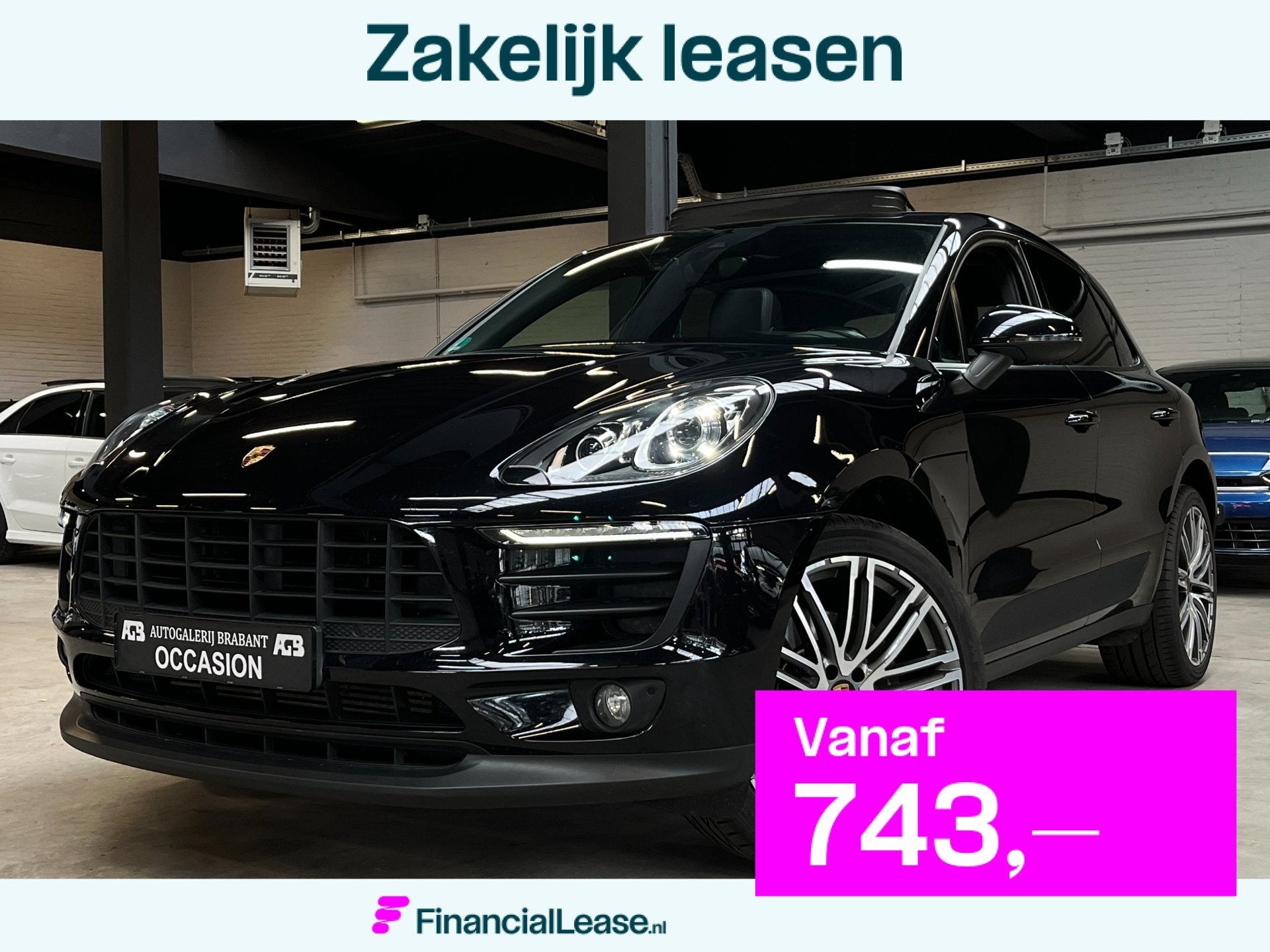 Porsche MACAN 2.0 252pk/Pano/Carplay/Leder/Automaat, Automaat, Gebruikt, 4 cilinders, Leder en Stof