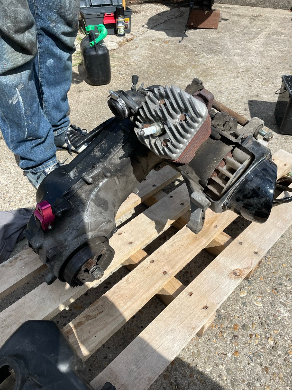 Malossi Sport 70cc Cilinderkit Peugeot Vivacity, Ophalen of Verzenden, Gebruikt, Cilinder, Peugeot