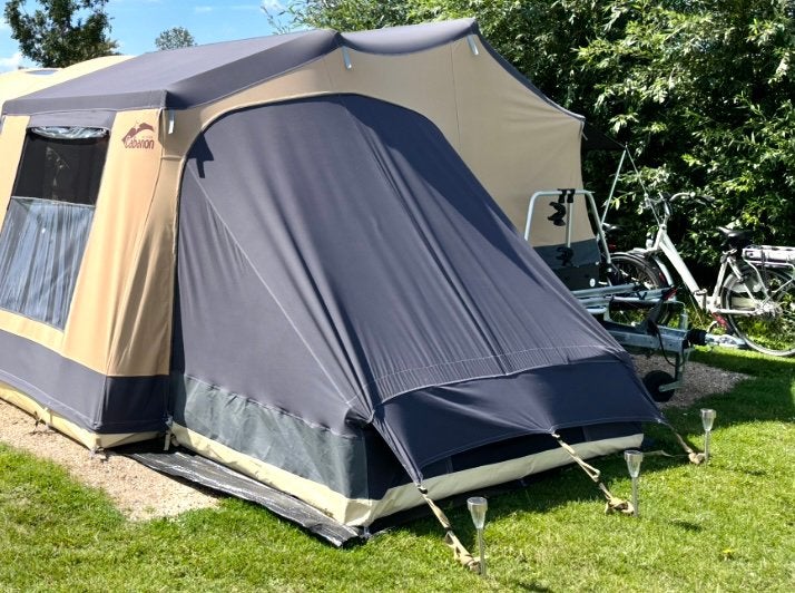 Achtertent Cabanon Malawi 2.0 vouwwagen, Ophalen, Tot en met 2