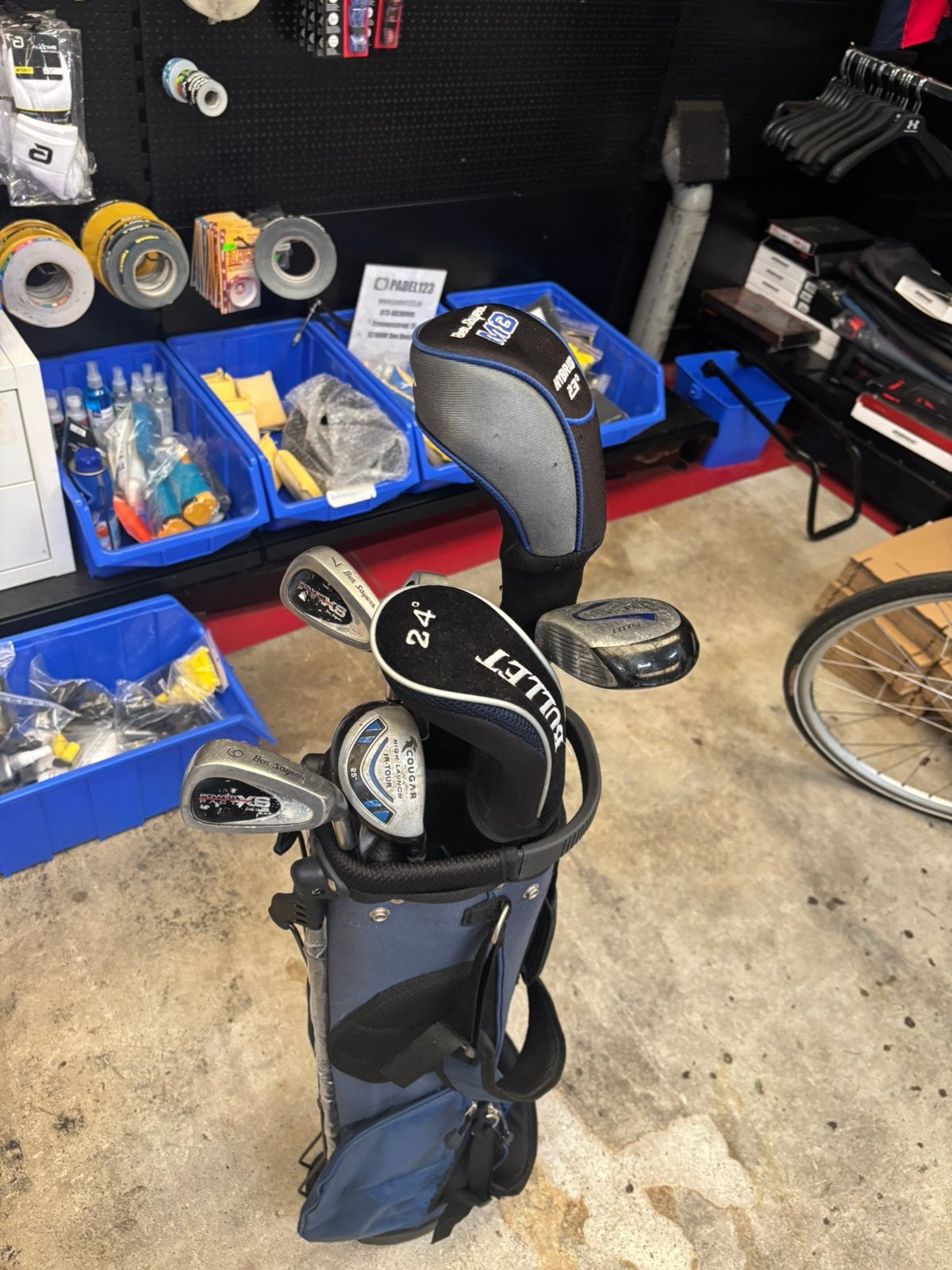 Foto 4 van Gemengde Golfset met Golftas – Ben Sayers, Cougar e.a.