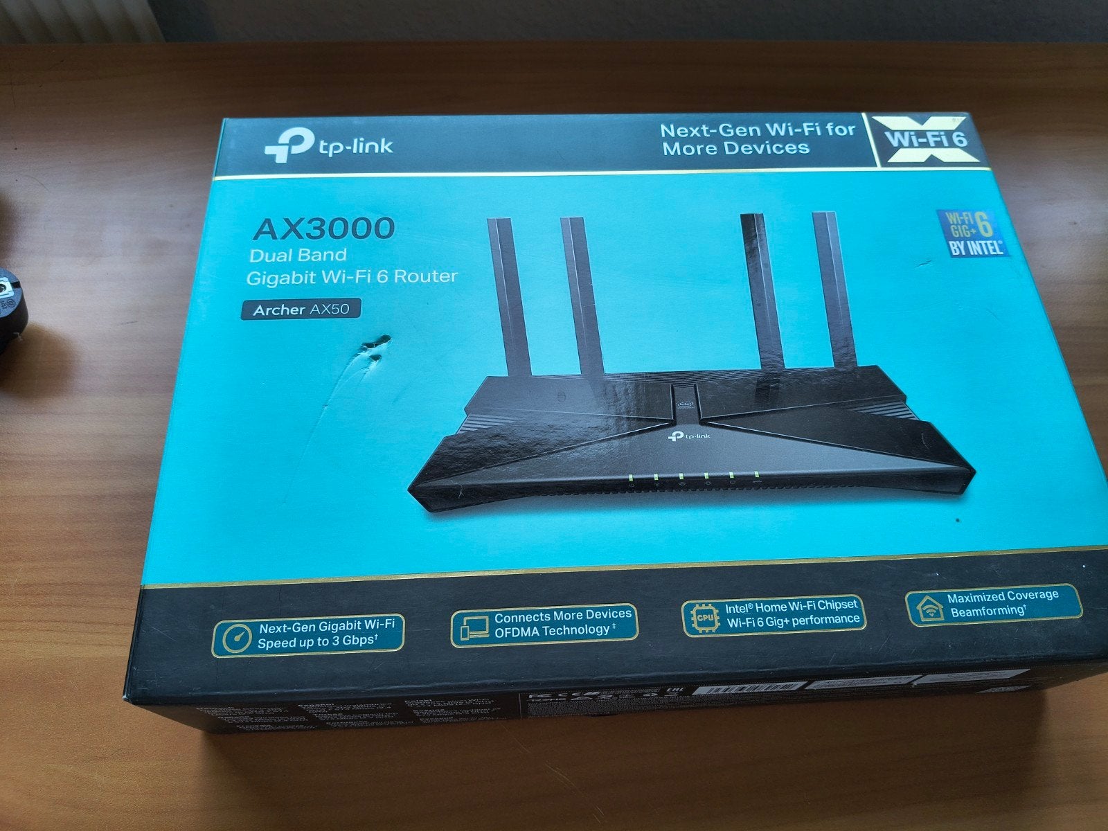 TP-Link Archer AX50 AX3000 Dual Band Gigabit Wi-Fi 6 Router, Ophalen of Verzenden, Zo goed als nieuw, Router, TP-Link