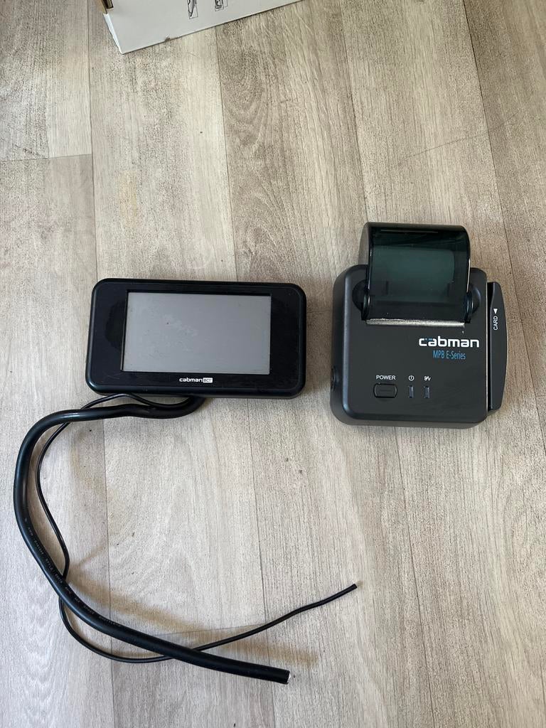 Cabman BCT en MPB E-Series printer, Ophalen