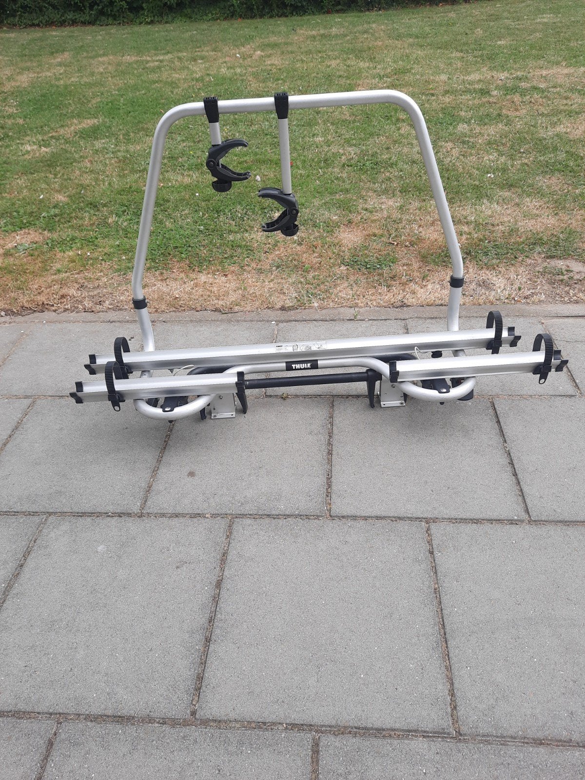 Thule Fietsendrager voor 2 fietsen Thule caravan short base, Ophalen, Trekhaakdrager