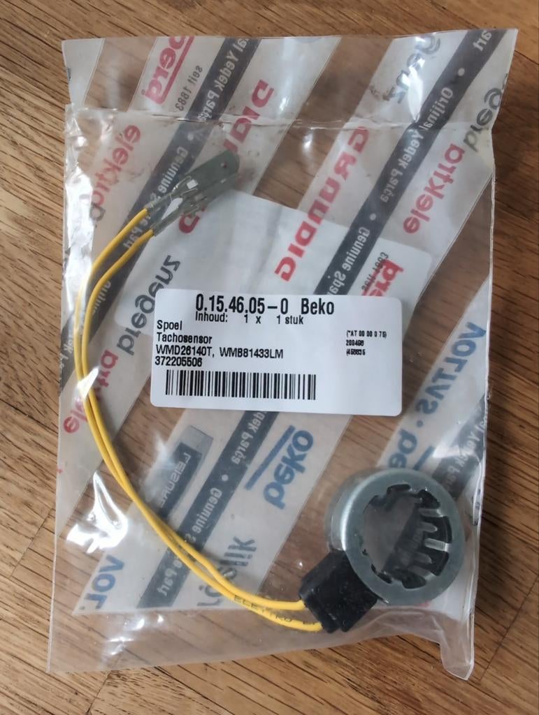 Beko Spoel Tachosensor WMD26140T, WMB81433LM 372205506, Ophalen of Verzenden, Zo goed als nieuw