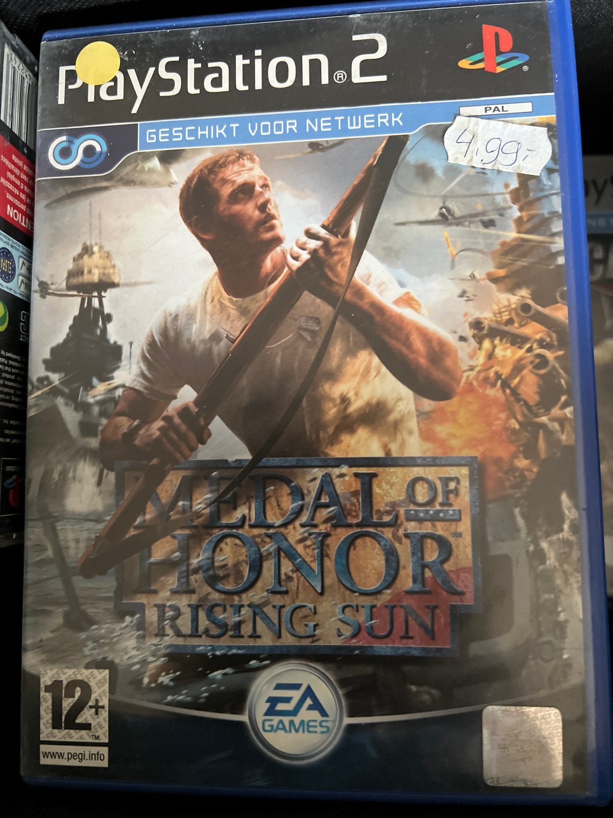 Medal of Honor Rising Sun - PlayStation 2 (PS2), Online, Gebruikt, Shooter, 1 speler