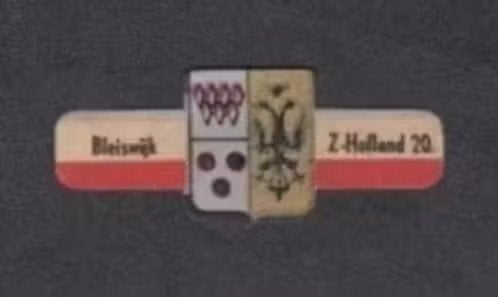 Sigarenbandje Wapen van Bleiswijk (20)., Ophalen of Verzenden, Zo goed als nieuw