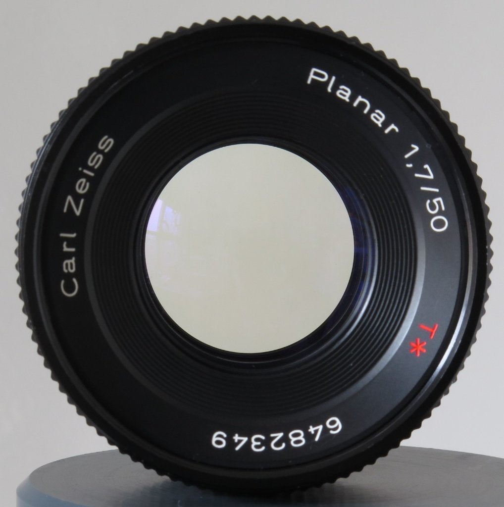 Carl Zeiss Planar 1.7/50mm lens; Contax vatting; kwaliteit!, Audio, Tv en Foto, Fotografie | Lenzen en Objectieven, Overige merken