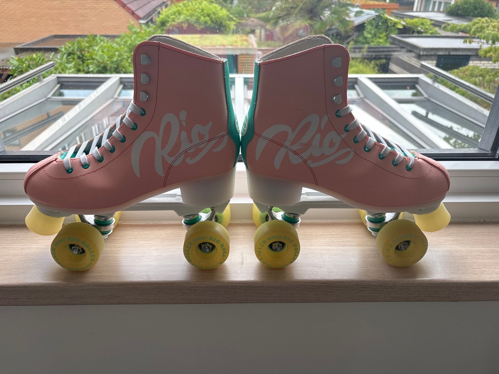 Rio Roller Script rolschaatsen - EU 42 - Zo goed als nieuw, Overige merken, Overige typen, Ophalen of Verzenden, Zo goed als nieuw