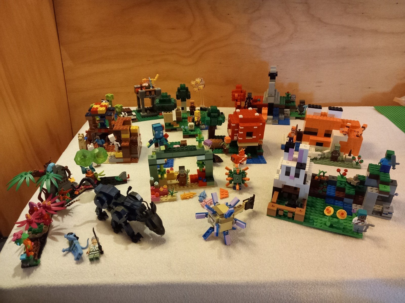 7 setjes lego minecraft en avatar, Ophalen of Verzenden, Gebruikt, Lego