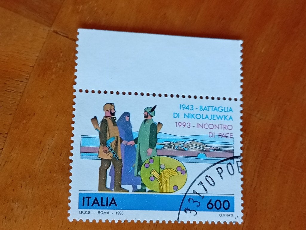 italie 1993, Postzegels en Munten, Ophalen of Verzenden, Gestempeld