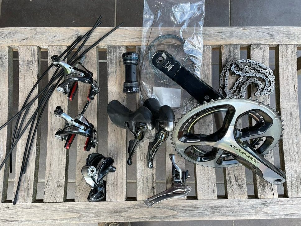 Mooie Shimano Dura ace 9000 groep, Ophalen of Verzenden, Gebruikt