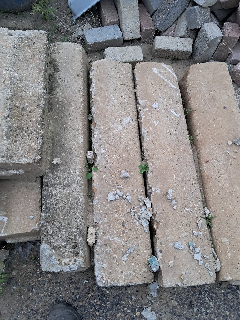 Stoeprand banden, Tuin en Terras, Ophalen, Gebruikt, 100 tot 200 cm, Overige typen