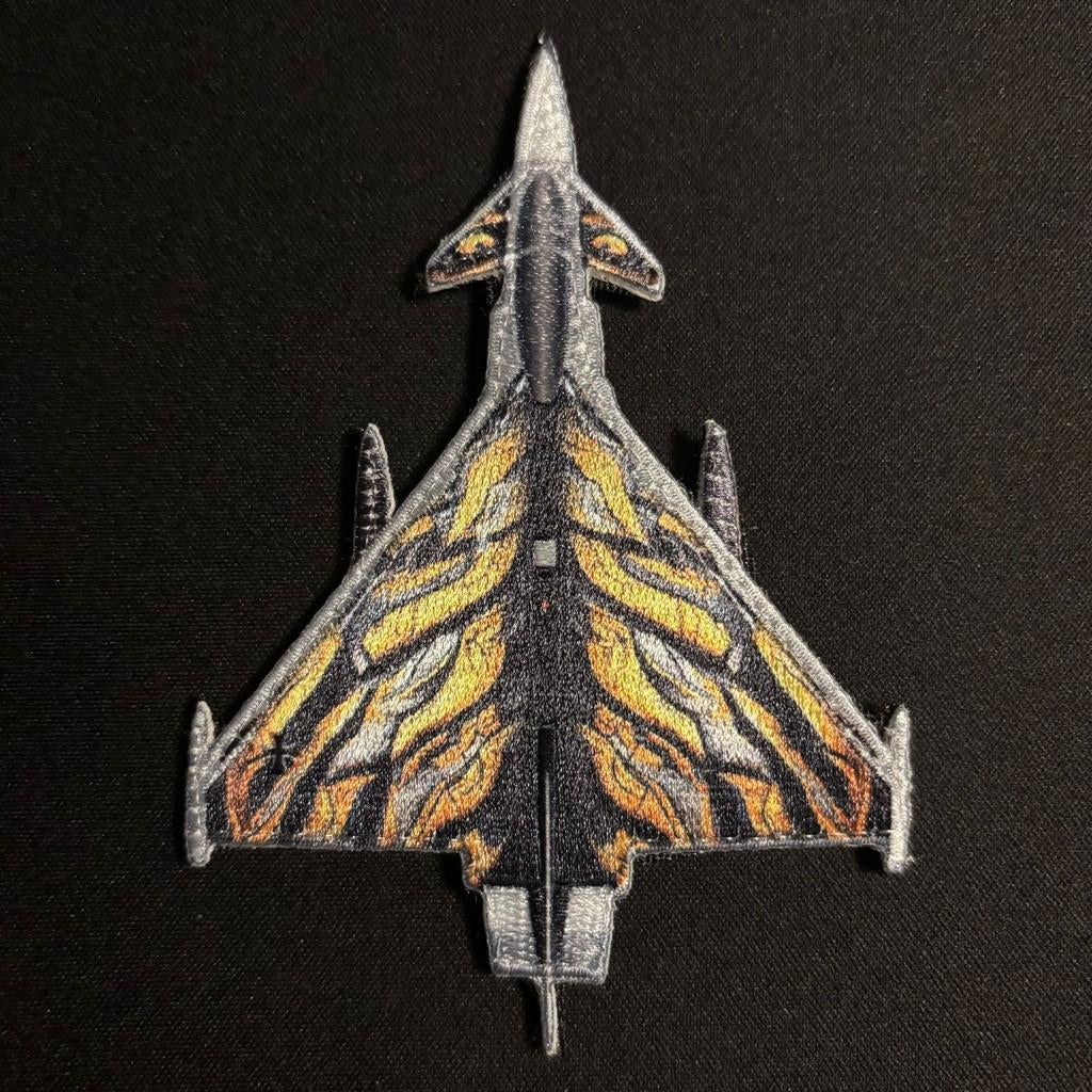 German Air Force TLG74 Eurofighter Patch, Verzamelen, Ophalen of Verzenden, Luchtmacht, Amerika, Embleem of Badge