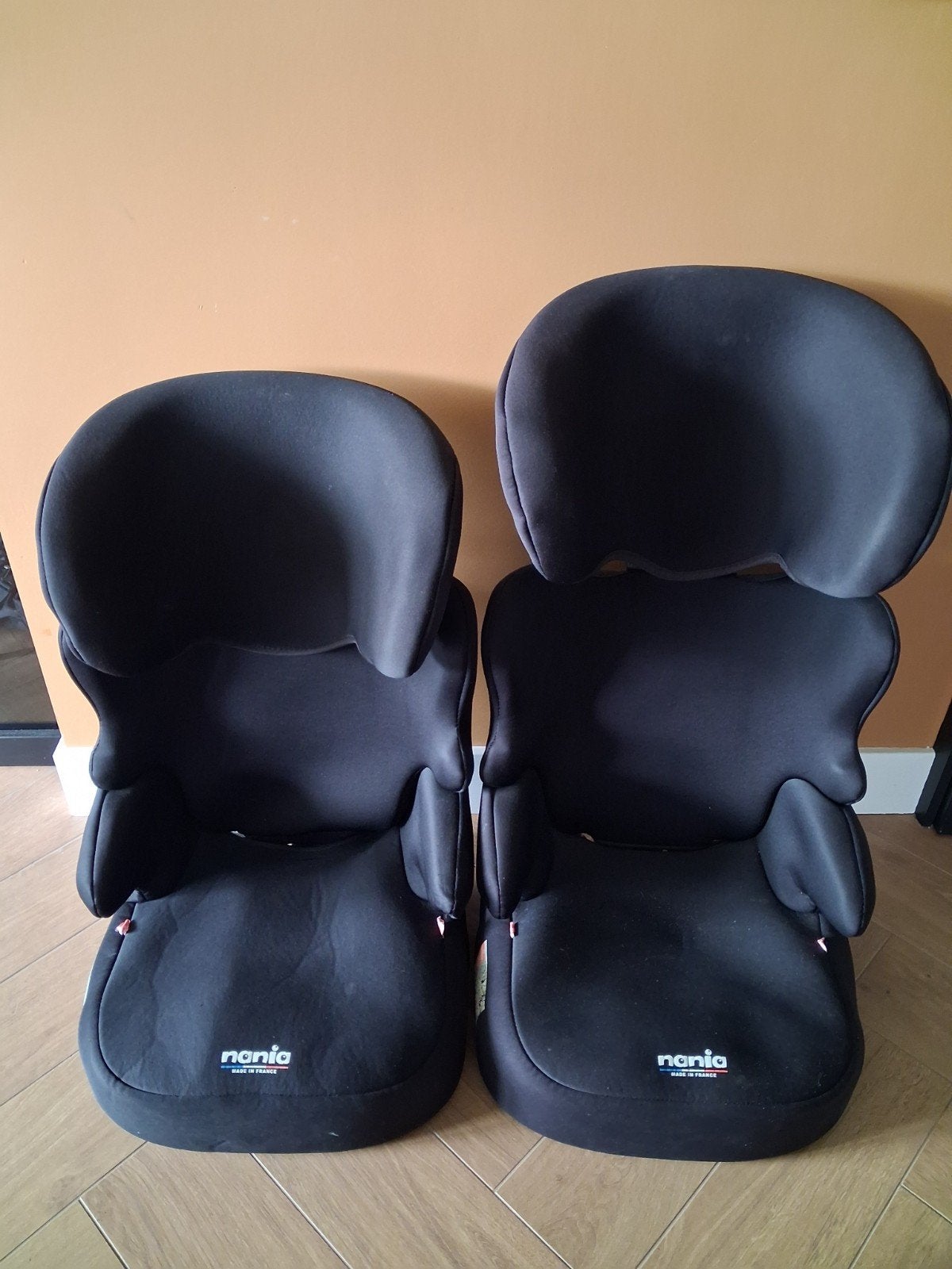 2x nania autostoel., 15 t/m 36 kg, Ophalen, Overige merken, Gebruikt