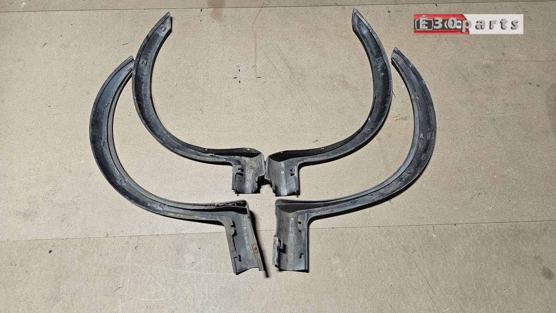 Sideskirt pasrand spatbord rand set BMW 3 serie E30 325IX, Gebruikt, -, Ophalen of Verzenden, Bumper